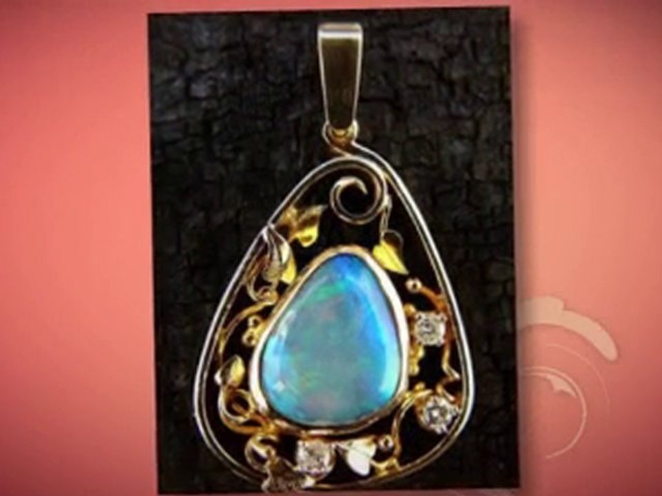 Australian opal ring