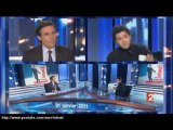 Jamel Debbouze prend le café avec Pujadas au 20h de France 2