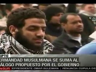 Oposición egipcia alcanzó acuerdos con el gobierno e iniciarán reformas