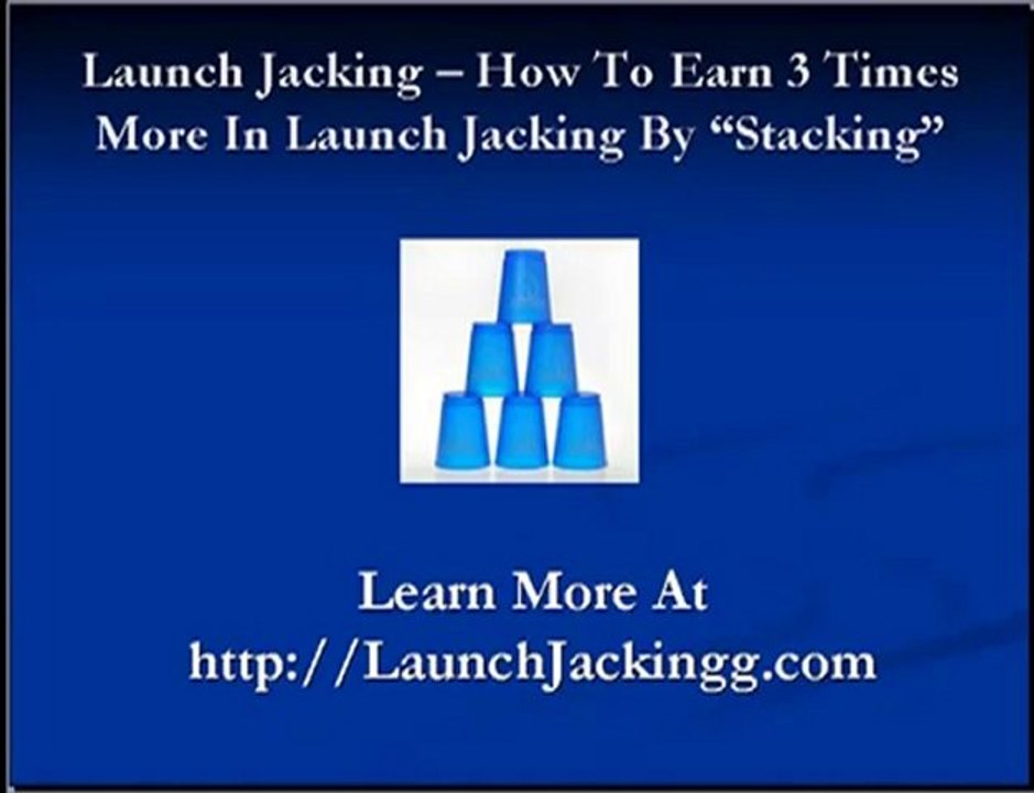 Launch Jacking – How To Earn 3 Times More In Launch Jacki