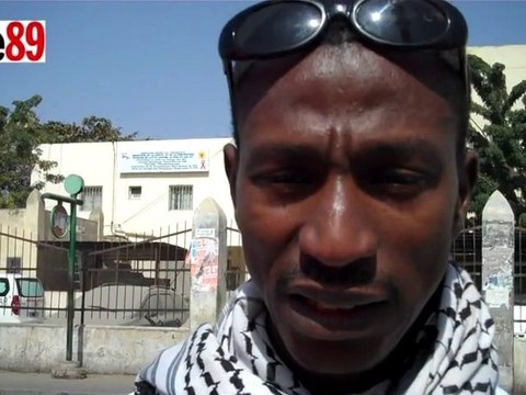 Yacoub Bitocho (Attac au Bénin), au Forum social de Dakar