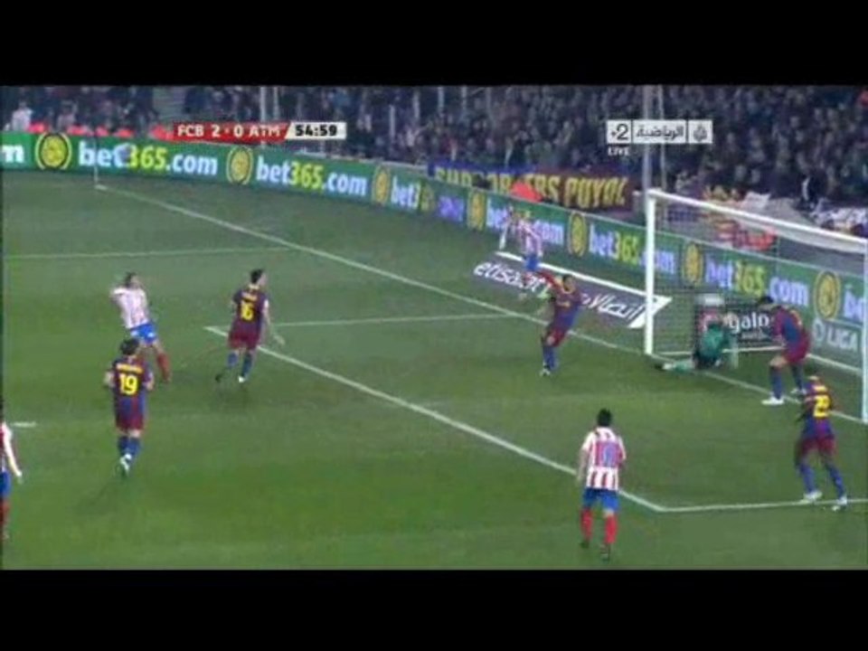Pique Save vs Atletico Madrid