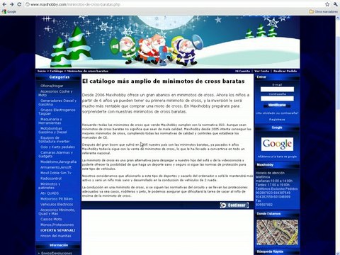 Comprar minimotos de cross baratas por internet