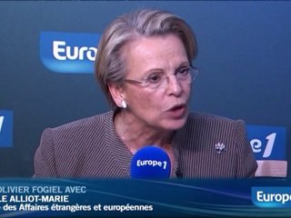Polémique: Michèle Alliot-Marie plaide la "bonne foi"
