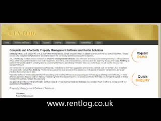 Rentlog Property Management Software