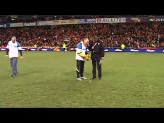 Vidéo du défi Allianz à la mi-temps du match face à VA