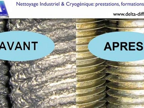 NETTOYAGE INDUSTRIEL CRYOGENIQUE- DELTA DIFFUSION