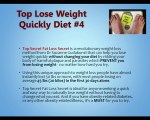 Top 4 Lose Weight Quickly Diets