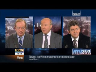 Jean-Luc Mélenchon, le révolté sur BFMTV 2012 le 06/02/2011