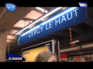 Opération de police dans le RER A (Cergy-Pontoise)