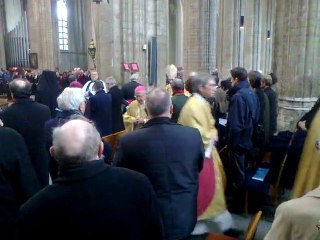retour de nos excellences à St Pieter Leuven