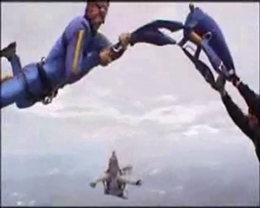 chuteless jump, skydiving without parachute