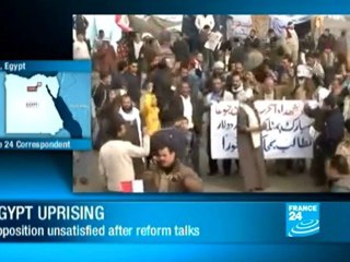 Egypt: Protesters stand ground as Mubarak's new cabinet ...