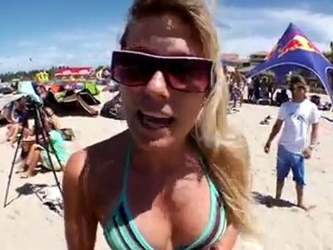 Kiteboarding contest - PKRA Cabarete 2010 - Day 2