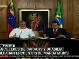 Cancilleres de Caracas y Brasilia preparan encuentro de mand