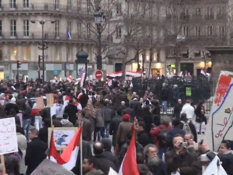Manif Révolution Egypte Paris ! 05/02/2011