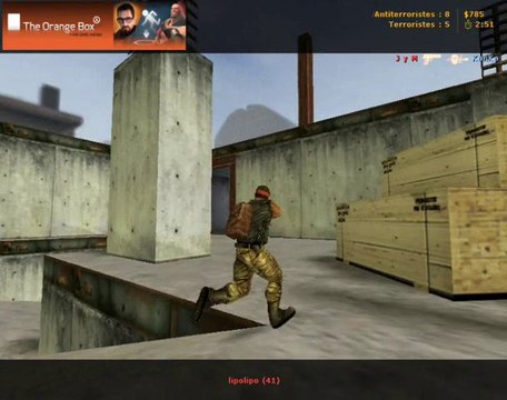 (thegamer) joue a counter strike 1.6
