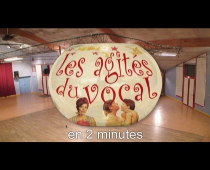 Les Agités du vocal 2010 ... en 2 minutes