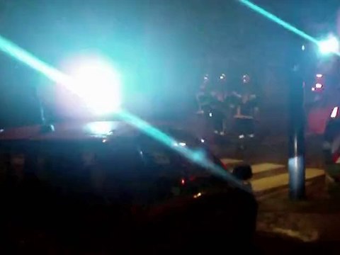 Incendie à Bains les Bains (Vosges)