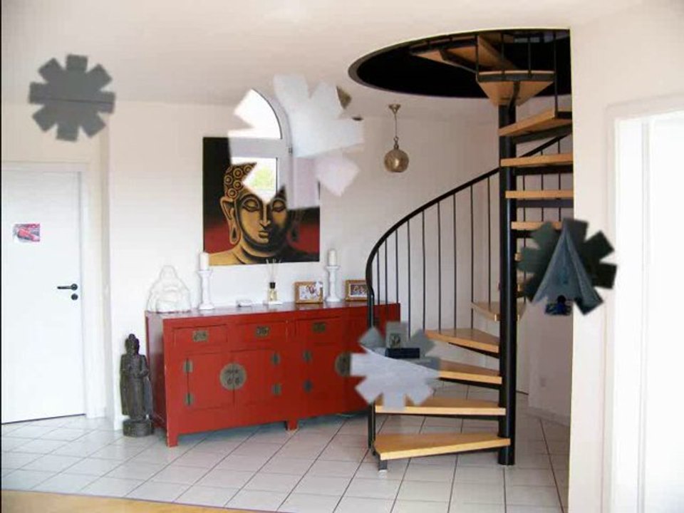 Maisonette-Wohnung mit riesiger Dachterrasse