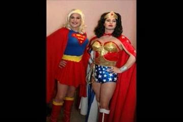 "Wonder Woman" and "Supergirl"