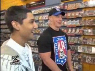 Wish Kid faces Cena on SvR09  Make-A-Wish® Video