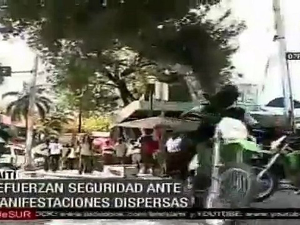 Tras disturbios, refuerzan seguridad en Haití