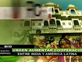 BID insta a India y Latinoamérica a incrementar su cooperac