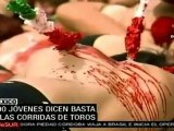 Jóvenes dicen basta a las corridas de toros en México