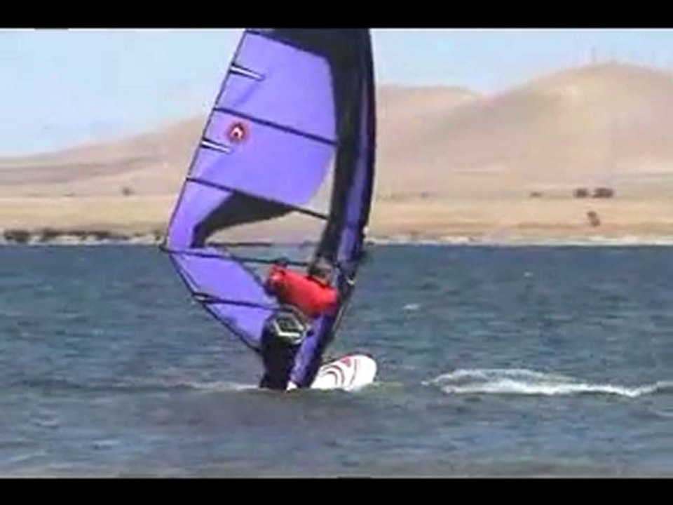windsurfing, some freestyle moves