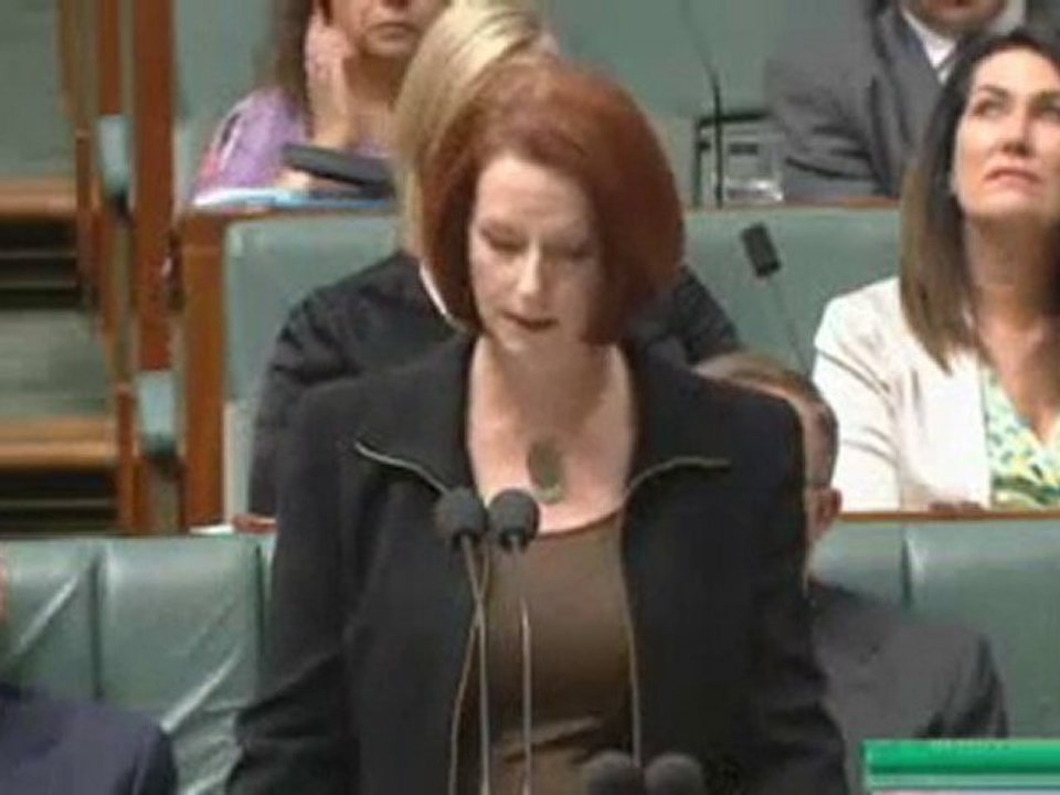 Gillard sheds tears for flood victims