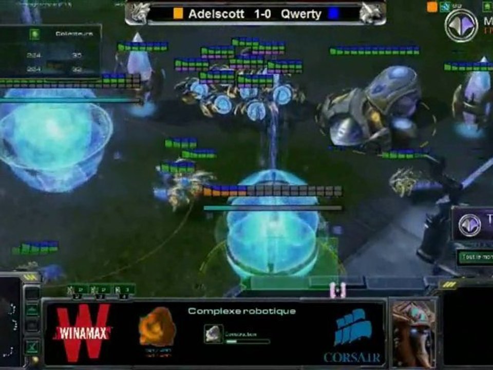 Match SC2: [M]Adelscott (P) vs CNQwerty (Z) Part 2