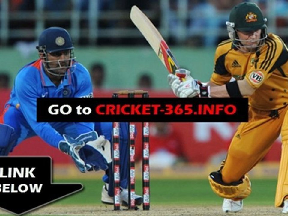 India vs Australia Live Streaming World Cup 2011 Warm Up