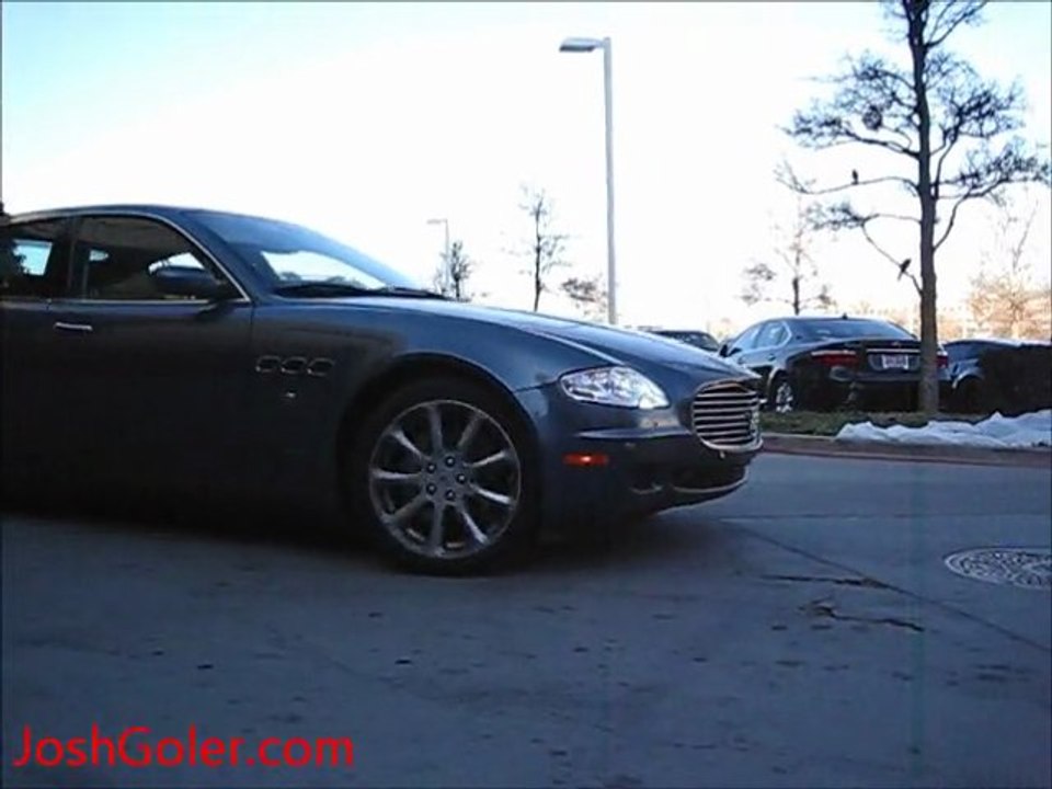 Maserati Quattroporte S - Driving - Blue Gray Paint