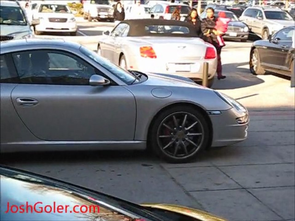 Silver Porsche Carrera S