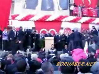 MHP Genel Başkanı Devlet Bahçeli Bor İlçesinde