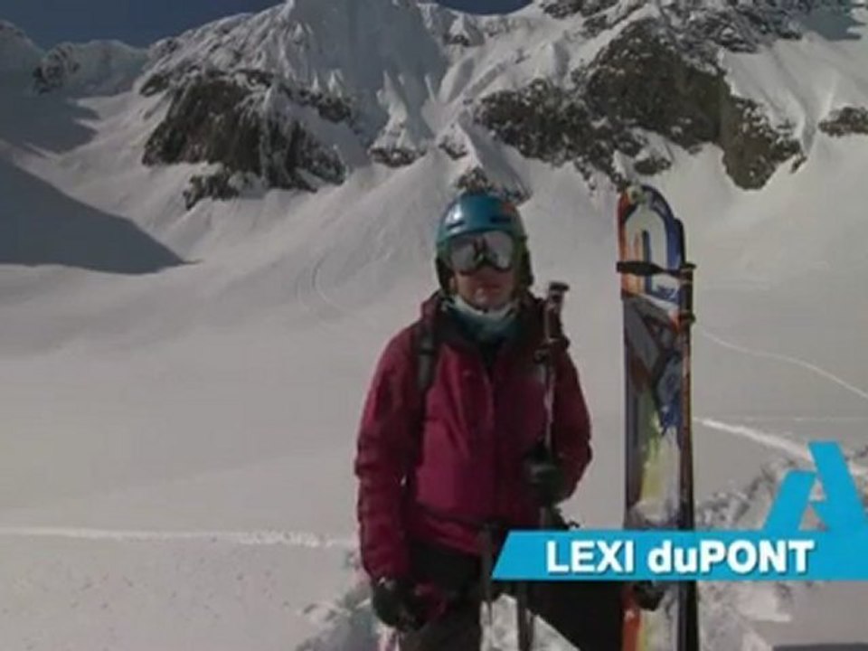 First Ascent - Lexi duPont skis Alaska