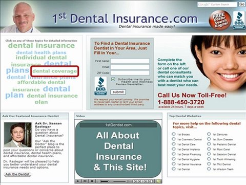 Dental Insurance for Dental Insurance Plan or Dental Plan