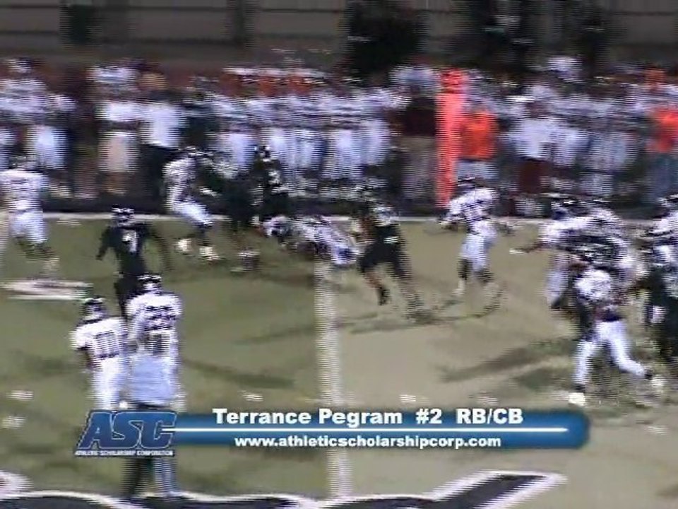 Terrance Pegram #2 RB/CB BEDFORD HIGH SCHOOL