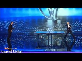 Nadal ile Spacey'nin masa tenisi düellosu