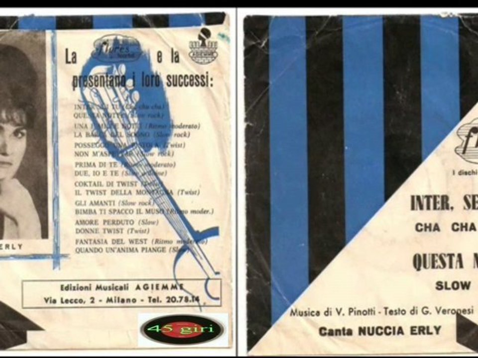 Inno dell'Inter   Inter Sei Tu! (Cha Cha Cha) (1964)