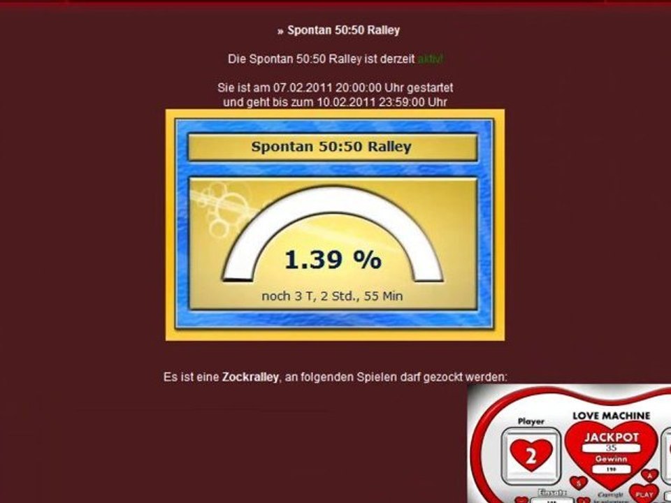 Lose-Klopper - Eine neue Klammlose-Seite