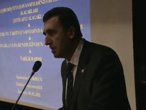 Sunum: Gizem Ovalı, Açış Konuşması H. Özbakır Şube Bşk.(1)