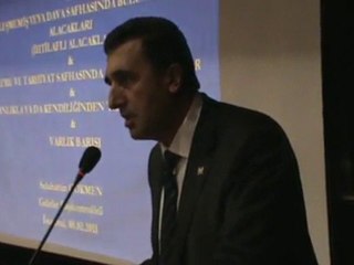 Sunum:  Gizem Ovalı,  Açış Konuşması H. Özbakır Şube Bşk.(1)