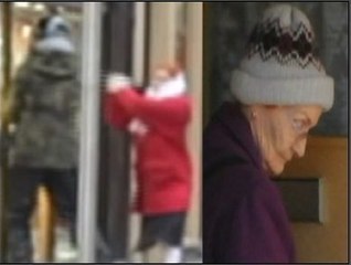 "Super mamie" attaque... les braqueurs d'une bijouterie