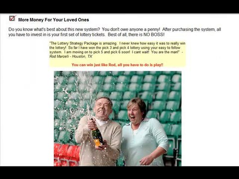 Simple Lottery Winning Matemathematical Formula