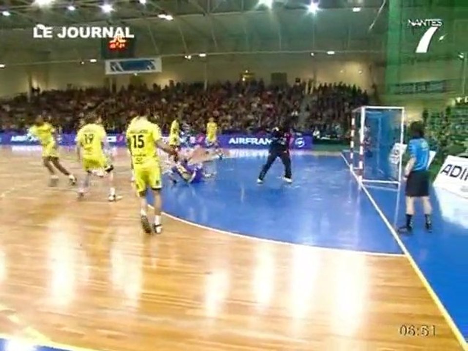 Nantes s'impose contre Toulouse (Handball D1)