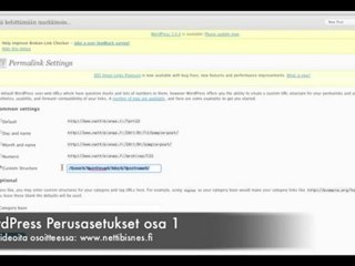 WordPress Ohjeet Suomeksi - perusasetukset osa 1