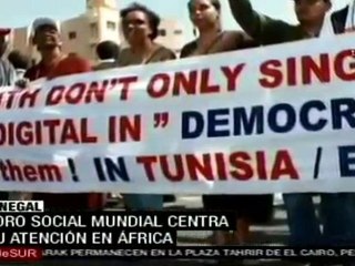 Foro Social Mundial centra su atención en África