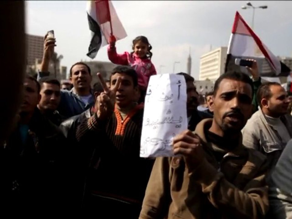 Egypt protests draw biggest crowd yet